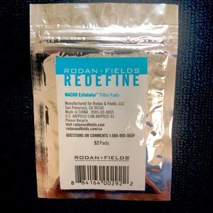 NEW Rodan + Fields Redefine Macro Exfoliator Filter 52 Pads Skin Care